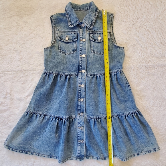 Blue Jean Dress. Size MEDIUM. - Picture 11 of 12